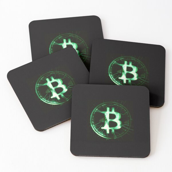 Item preview, Green Cyberpunk Bitcoin designed and sold by DF118.