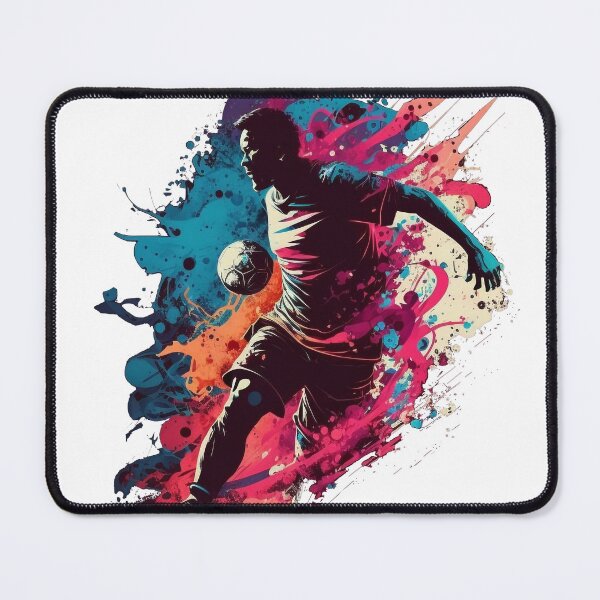 Item preview, Soccer Player Graphic T-Shirt designed and sold by Chethankumarhr.