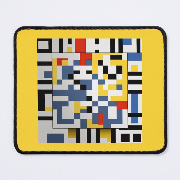 Item preview, non scannable qr code in the style of Piet Mondrian designed and sold by Anastasias-Shop.