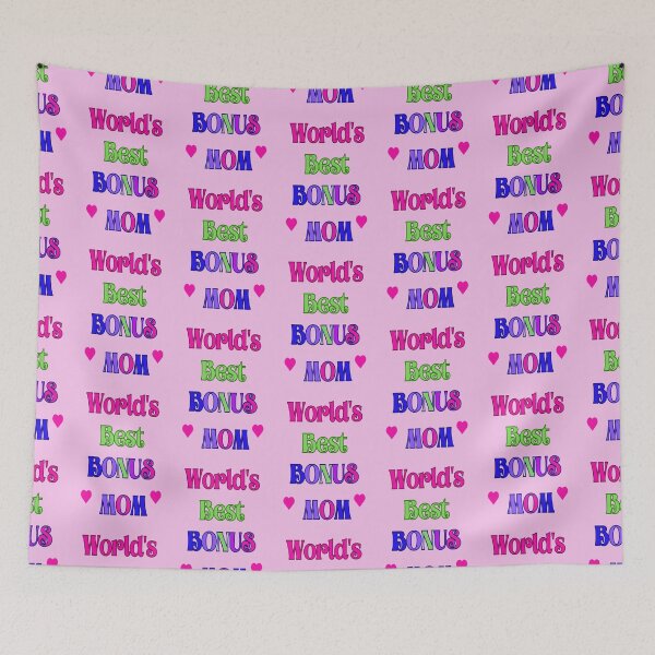 Item preview, Best Bonus Mom, Bohemian Mothersday Stepmom Mothersday, Super Mom Super Wife Mothersday designed and sold by Adri Barnard.