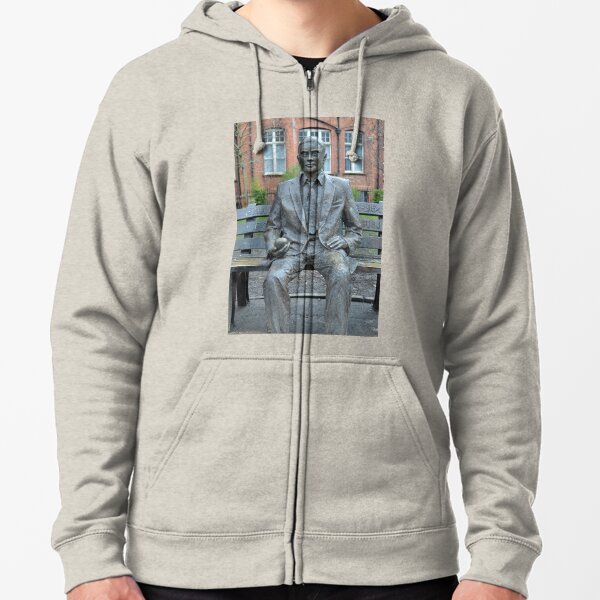Alan Turing Zipped Hoodie