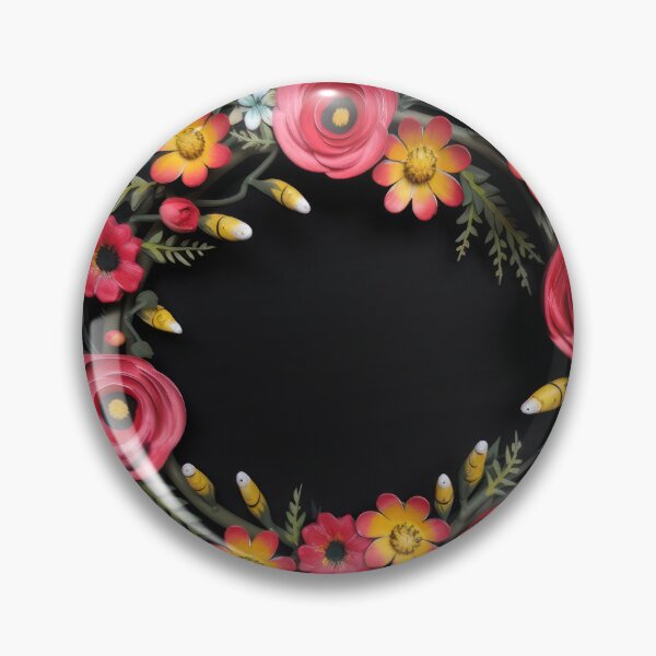 Artikelvorschau, Red and Pink Rose Wreath entworfen und verkauft von SoloSeal.