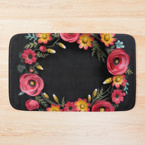 Item preview, Red and Pink Rose Wreath designed and sold by SoloSeal.