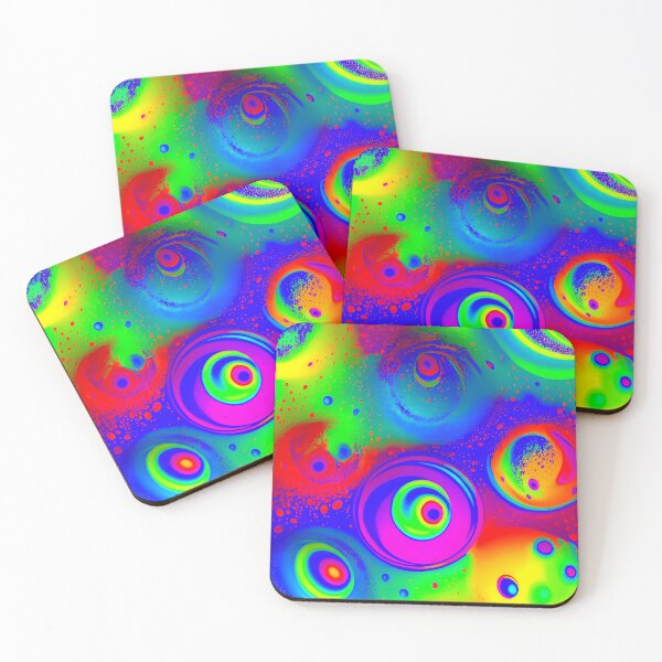 Item preview, Rainbow Colors Bubbles And Swirls - Psychedelic  designed and sold by internlvisions.