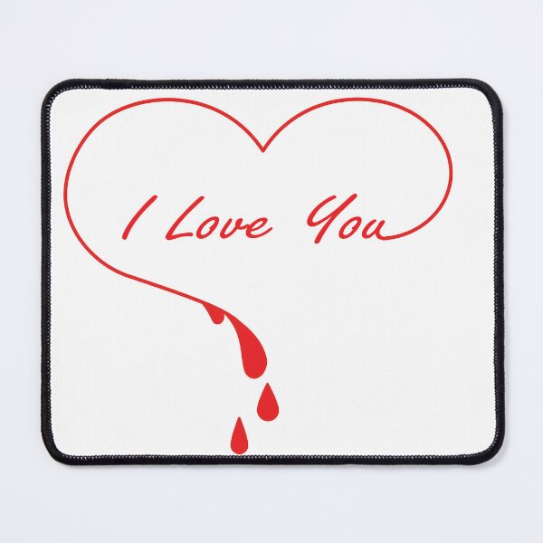 Item preview, I Love You heart designed and sold by YaBOuS.