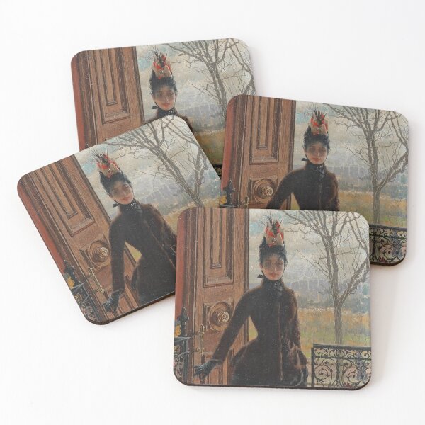 Item preview, An Elegant Lady (1887) - Vittorio Matteo Corcos designed and sold by SALON DES ARTS.