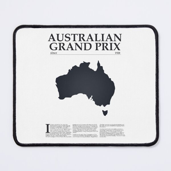 Item preview, 2023 Australian Grand Prix Vintage Poster designed and sold by JonRDesigns.