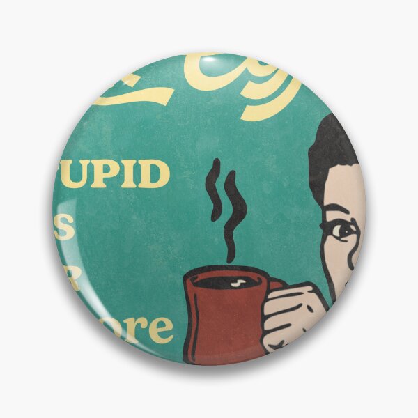 Item preview, Retro Coffee Sign - Stupid Things Faster designed and sold by JordanHolmes.