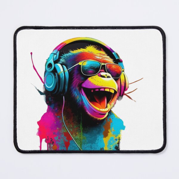 Item preview, color monkey designed and sold by Ramona-Gliga.