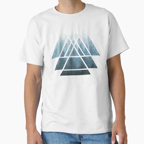 Item preview, Sacred Geometry Triangles - Misty Forest designed and sold by maryedenoa.