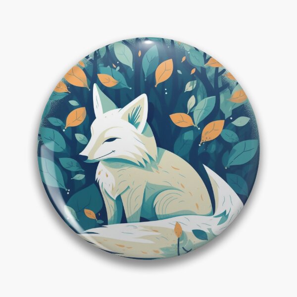 Item preview, White Fox Under The Trees Classic T-shirt designed and sold by Graphichut.