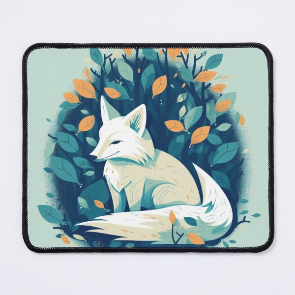 Item preview, White Fox Under The Trees Classic T-shirt designed and sold by Graphichut.