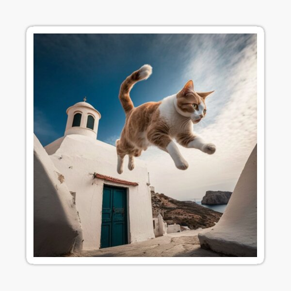 Item preview, Cycladic cat designed and sold by KG-Fil.