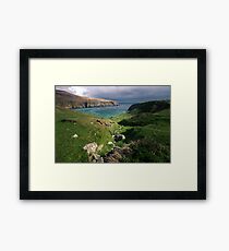 The Silver Strand Framed Print