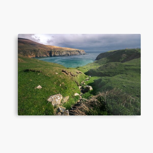 The Silver Strand Metal Print