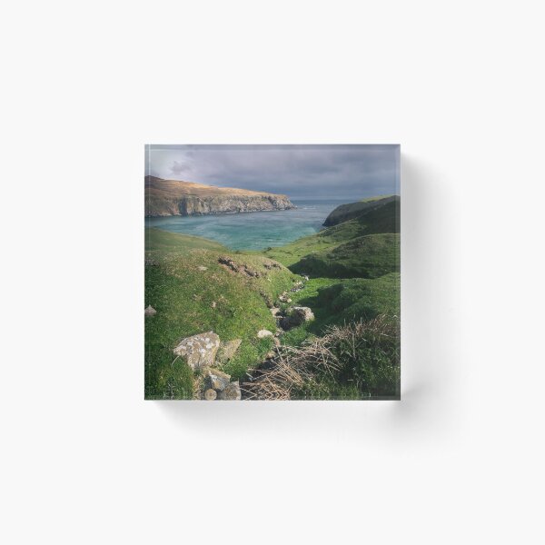 The Silver Strand Acrylic Block