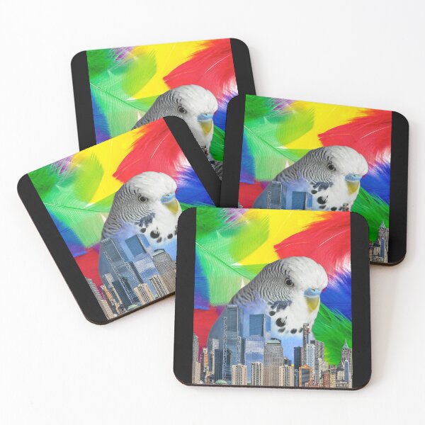 Item preview, Budgie at Large designed and sold by CannyGoods.