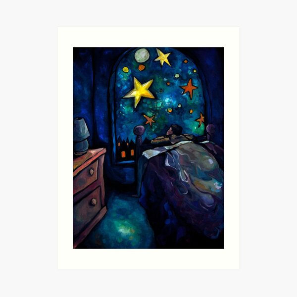 "The Brightest Night Light" by Chad Elliott Art Print