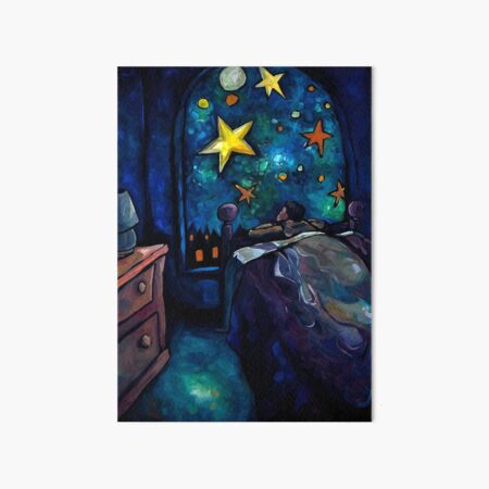 "The Brightest Night Light" by Chad Elliott Art Board Print