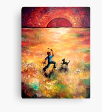 "Mein alter Kumpel" von Chad Elliott Metallbild