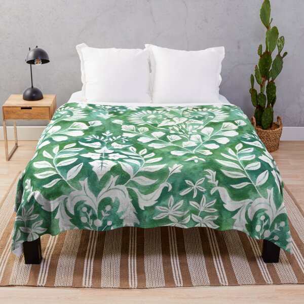 Item preview, Negative Space Botanical Watercolor  designed and sold by TigaTiga.