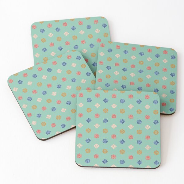 Item preview, Tibetan Motif (Dots) - Lotus Pink designed and sold by IZANAMI By Akane Yabushita.