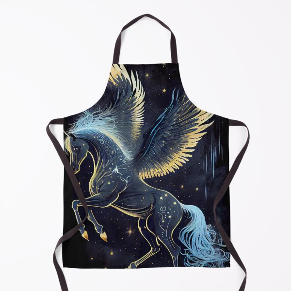 Item preview, Winged Horse on Starry Night designed and sold by SoloSeal.