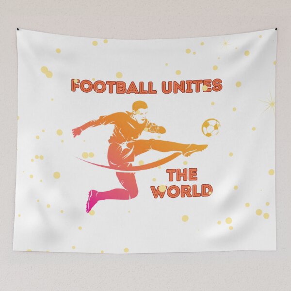 Item preview, Football Unites The World designed and sold by letsgetinspired.