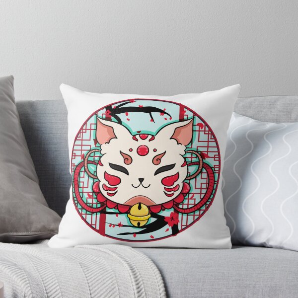 Item preview, Japanese Kitsune Pin designed and sold by LorenaMiyuki.