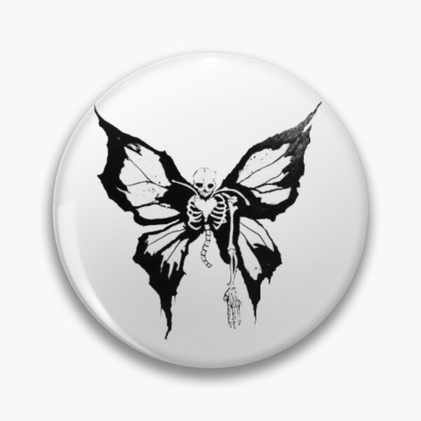 Artikelvorschau, Schmetterlingsskelett ästhetischer Cybergoth entworfen und verkauft von BrontesWhimsyStore.