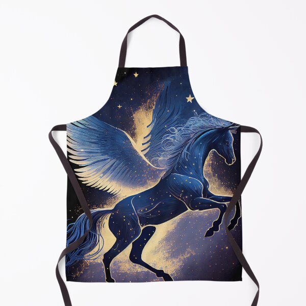 Artikelvorschau, Winged Horse on Starry Night entworfen und verkauft von SoloSeal.