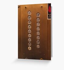 Thirteenth Floor Greeting Card