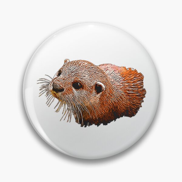 Item preview, Otter canvas pattern, animal lover outfits, adorable ottershirts designed and sold by Kirei-Lily.