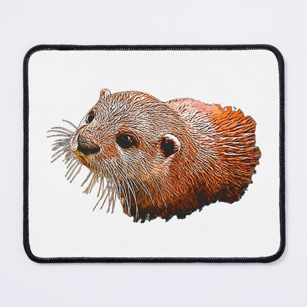 Item preview, Otter canvas pattern, animal lover outfits, adorable ottershirts designed and sold by Kirei-Lily.