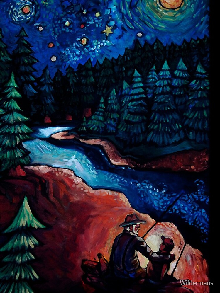 Thumbnail 4 of 4, iPhone Case, "Fishing Trips" by Chad Elliott designed and sold by Wildermans.