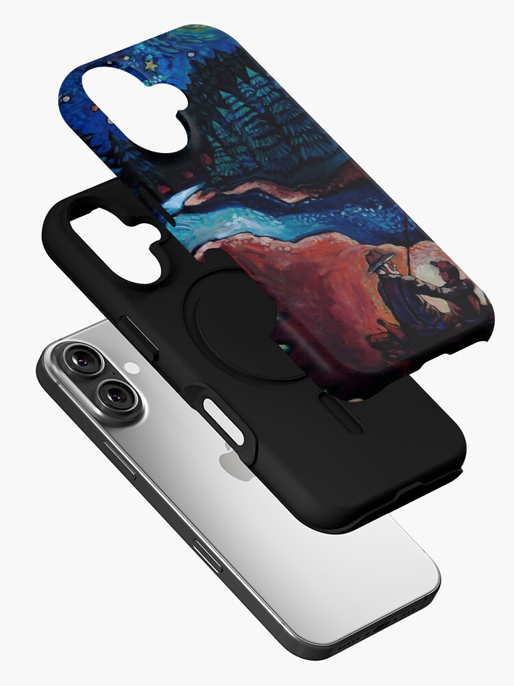 Thumbnail 2 of 4, iPhone Case, "Fishing Trips" by Chad Elliott designed and sold by Wildermans.