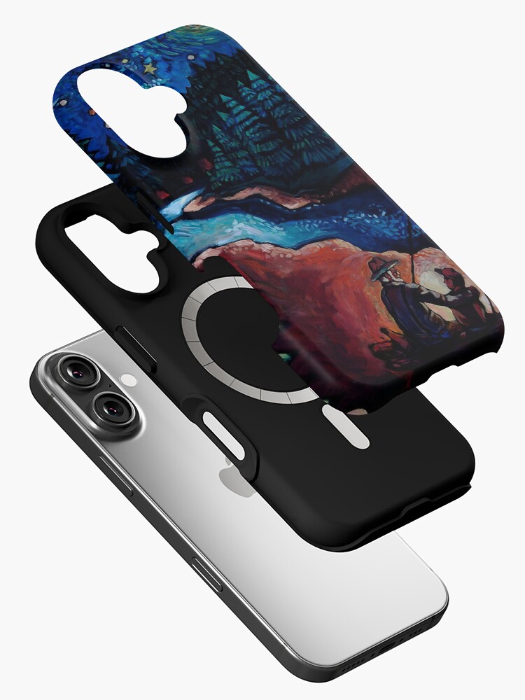 Thumbnail 2 of 4, iPhone Case, "Fishing Trips" by Chad Elliott designed and sold by Wildermans.