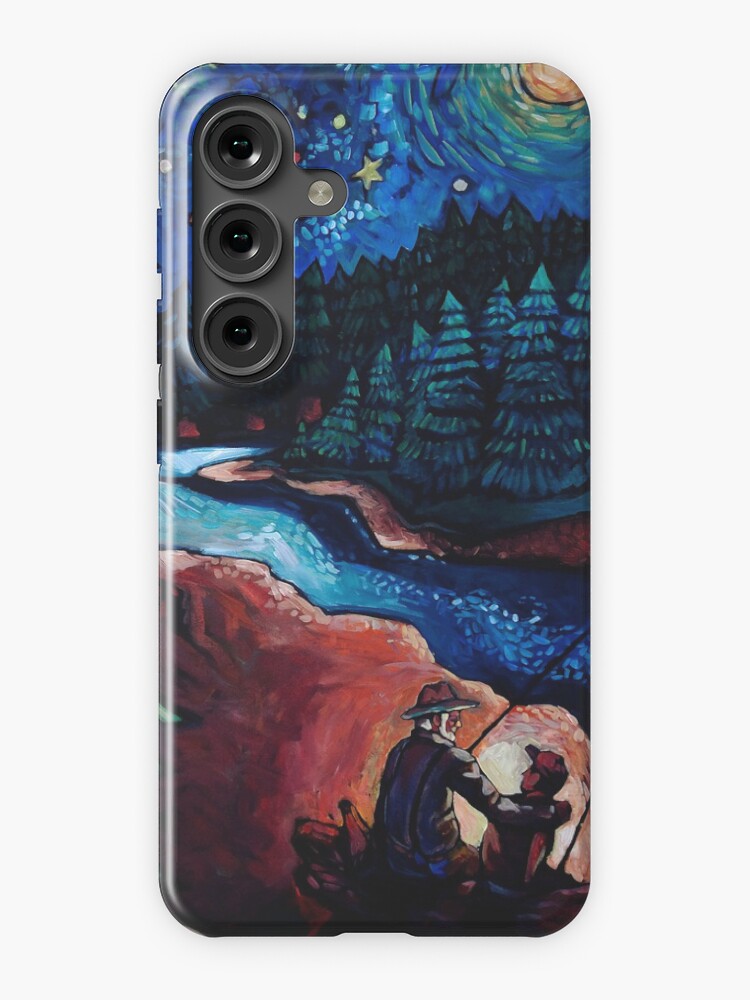Thumbnail 1 of 4, Samsung Galaxy Phone Case, "Fishing Trips" by Chad Elliott designed and sold by Wildermans.