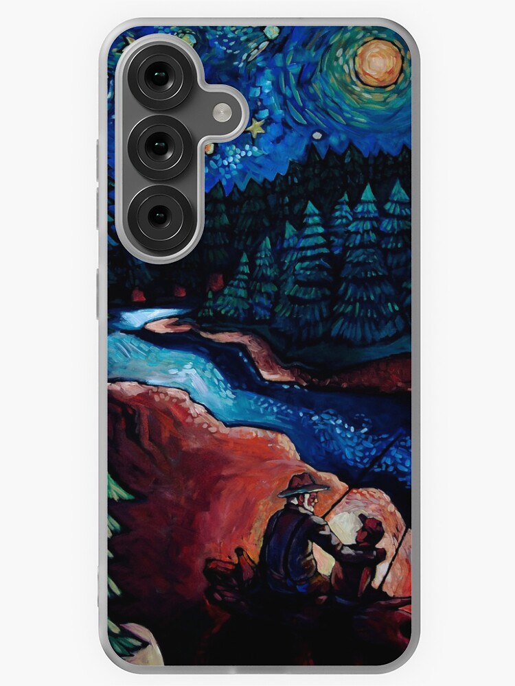 Thumbnail 1 of 4, Samsung Galaxy Phone Case, "Fishing Trips" by Chad Elliott designed and sold by Wildermans.
