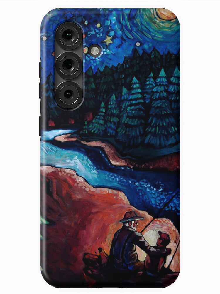 Thumbnail 1 of 4, Samsung Galaxy Phone Case, "Fishing Trips" by Chad Elliott designed and sold by Wildermans.