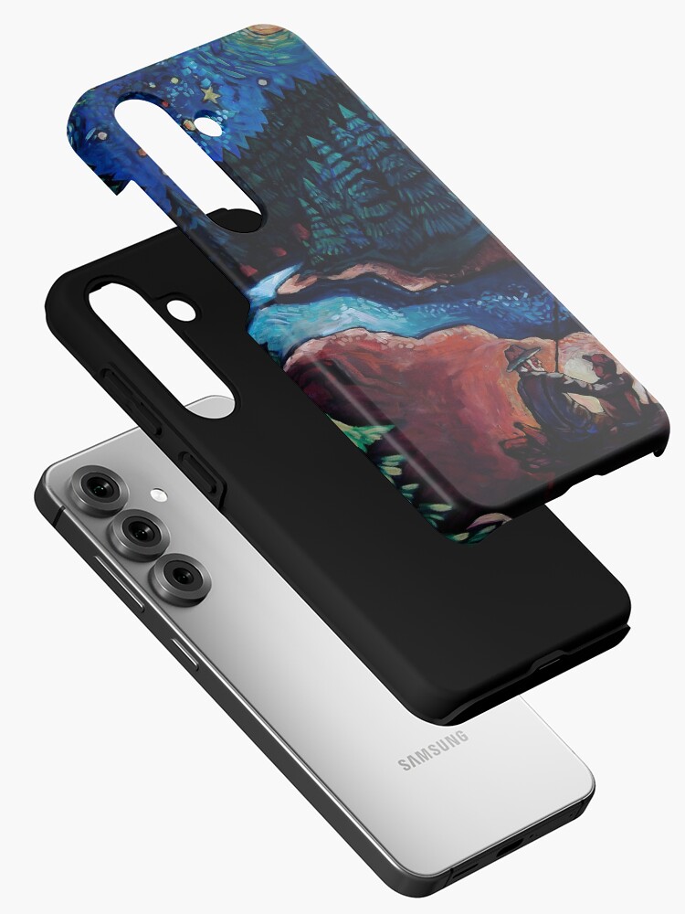 Thumbnail 2 of 4, Samsung Galaxy Phone Case, "Fishing Trips" by Chad Elliott designed and sold by Wildermans.