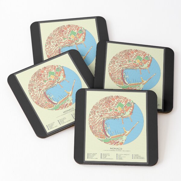 Item preview, Monaco Grand Prix (Light Colors Version) designed and sold by BGALAXY.