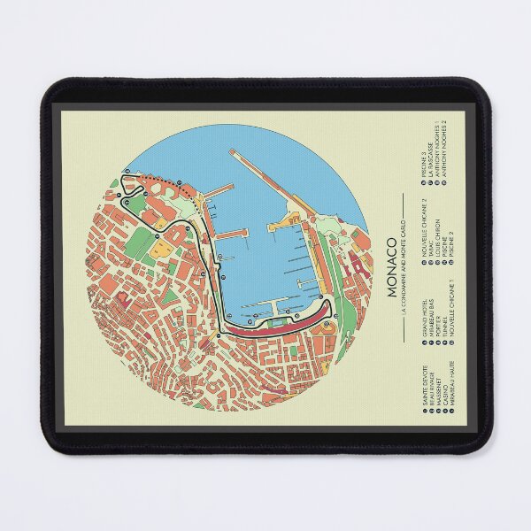 Artikelvorschau, Monaco Grand Prix (Light Colors Version) entworfen und verkauft von BGALAXY.
