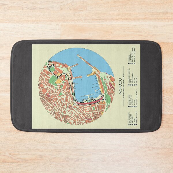 Item preview, Monaco Grand Prix (Light Colors Version) designed and sold by BGALAXY.
