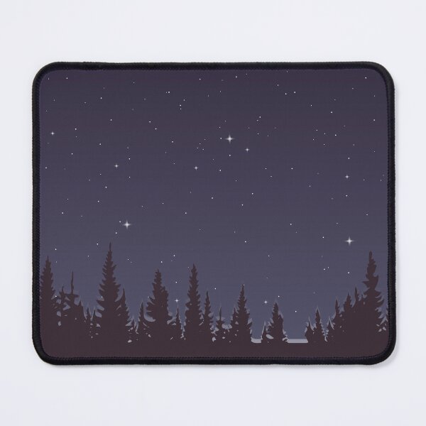 Item preview, night starry sky background, landscape with stars designed and sold by SabinArt.