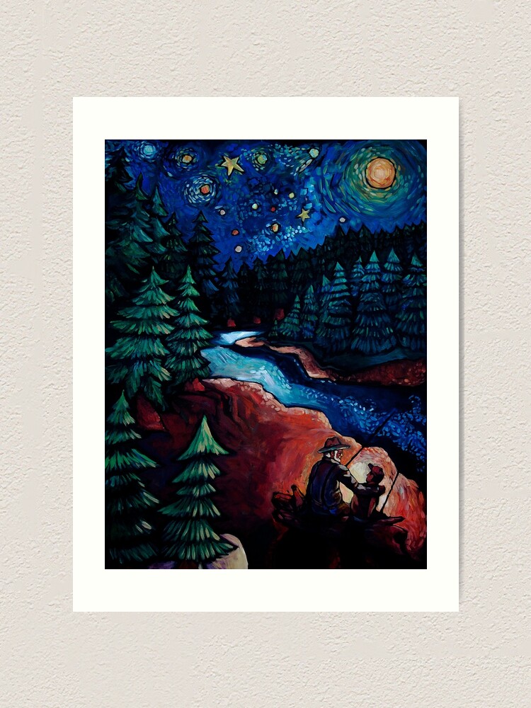 Thumbnail 1 of 3, Art Print, "Fishing Trips" by Chad Elliott designed and sold by Wildermans.
