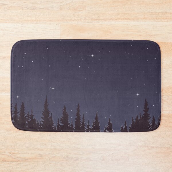 Item preview, night starry sky background, landscape with stars designed and sold by SabinArt.