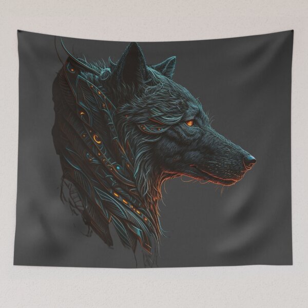Item preview, Night Moon Wolf designed and sold by yangs-wear.