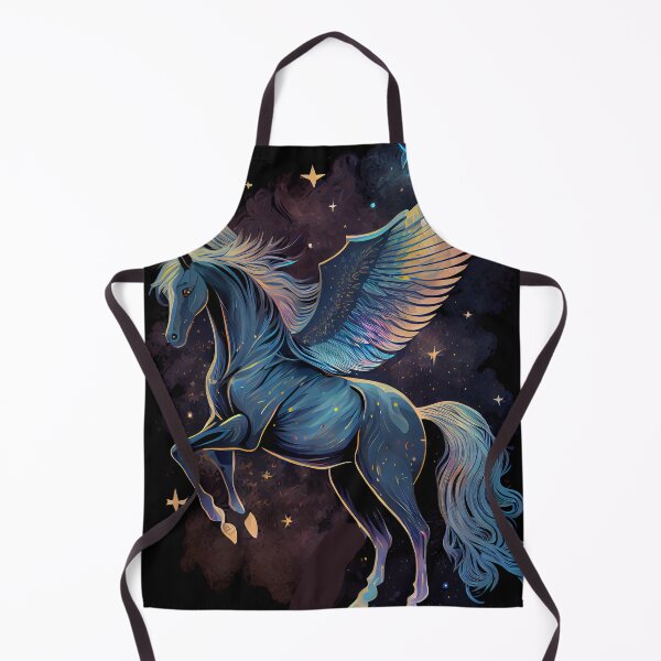 Artikelvorschau, Winged Horse on Starry Night entworfen und verkauft von SoloSeal.