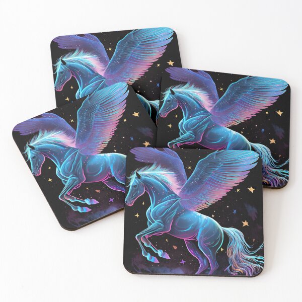 Item preview, Winged Horse on Starry Night designed and sold by SoloSeal.